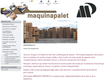 Tablet Screenshot of maquinapalet.com